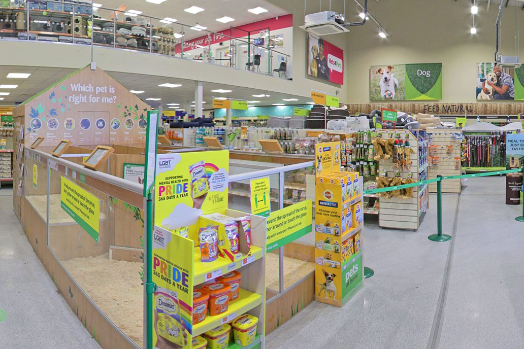 Pets at Home validate store selection using StoreView